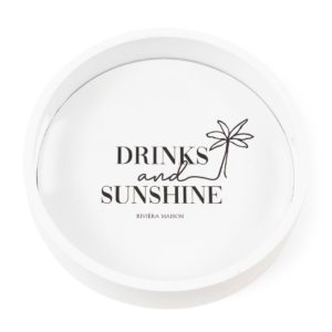 Drinks and Sunshine Mini Tray 15cm, Tablett