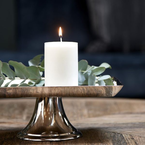 Pillar Candle Eco off-white 7x10cm – Bild 4
