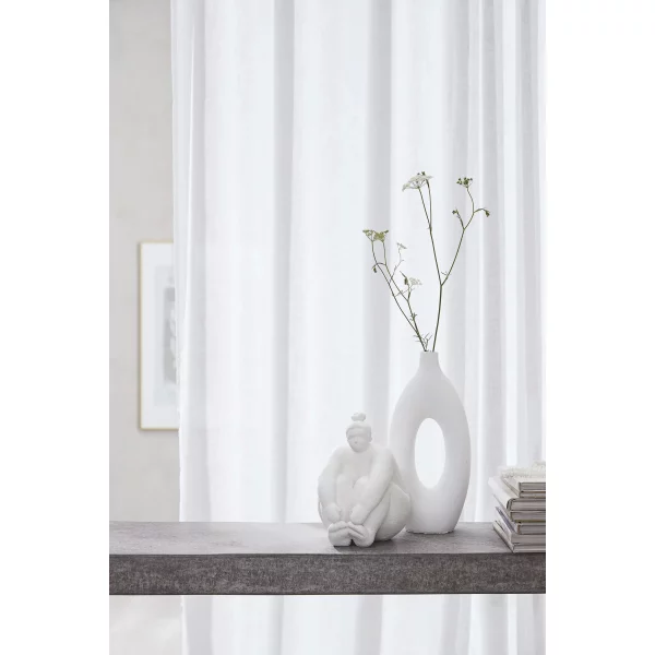 Catia Vase weiß 33cm – Bild 2