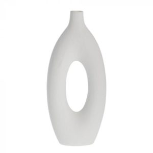 Catia Vase weiß 33cm