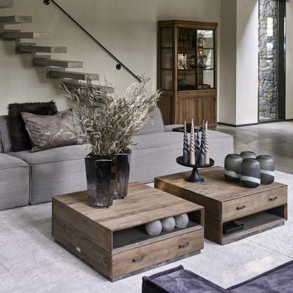 Twisted Cone Candle dark grey 35cm, Dinnerkerze – Bild 2