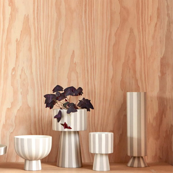 Toppu Vase High clay – Bild 2