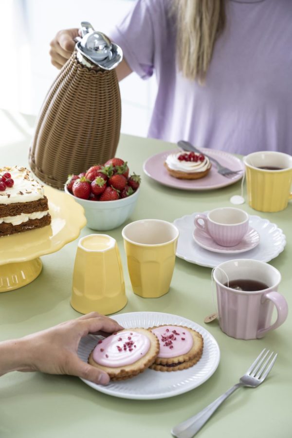 19977_W1400 Thermoskanne Polyrattangeflecht braun Edelstahl â Bild 4