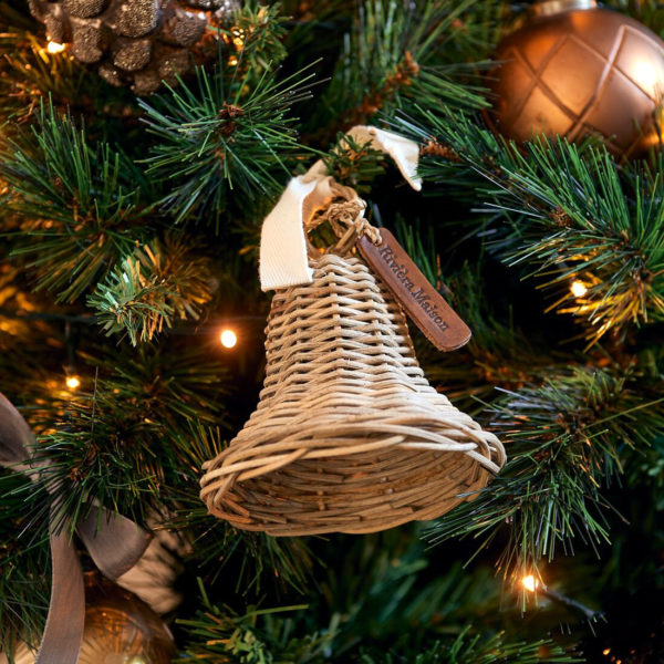 Rustic Rattan RR Christmas Bell, Weihnachtsdeko – Bild 2