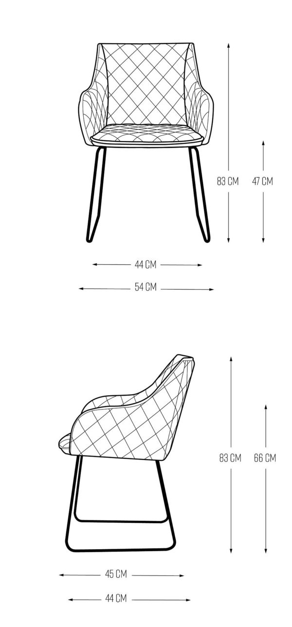 Frisco Drive Dining Chair coffee Pellini, Esszimmerstuhl – Bild 10