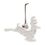 Happy Deer Ornament, Weihnachtsbaumschmuck