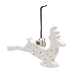Happy Deer Ornament, Weihnachtsbaumschmuck