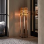 Ocean Cay Shutters Floor Lamp silver, Stehlampe – Bild 3