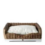 Rustic Rattan RR Classic Dog Basket