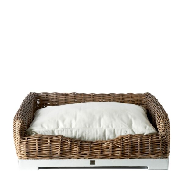 347410 Rustic Rattan RR Classic Dog Basket â Bild 1