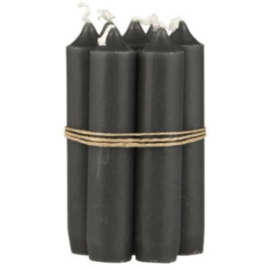 Stabkerze dunkelgrau 2.2 cm