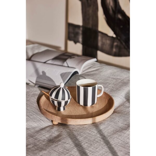 Toppu Bonbonniere white / black 8.5x11.5cm – Bild 2