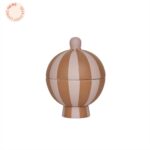 Toppu Bonbonniere caramel / rose 8.5x11.5cm