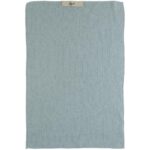 Handtuch Mynte Cornflower nordic sky hellblau gestrickt