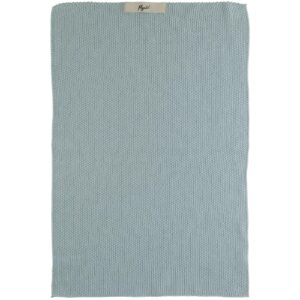 Handtuch Mynte Cornflower nordic sky hellblau gestrickt