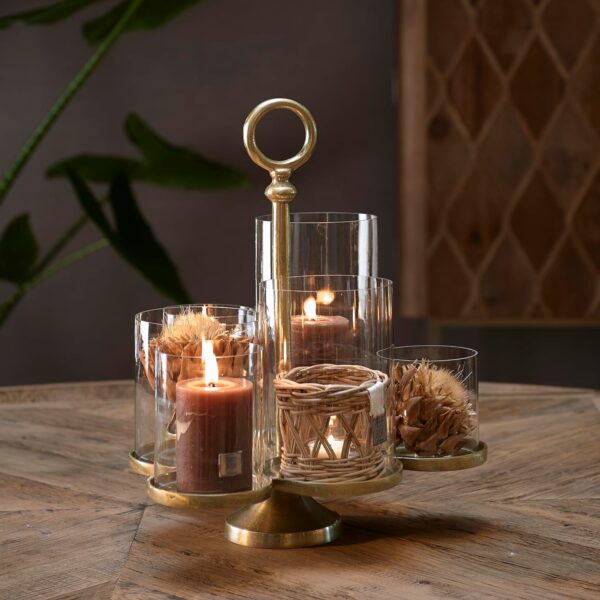 Rustic Rattan Votive, Teelichthalter – Bild 3