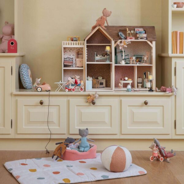 Miniature Kühlschrank mint, Puppenhauszubehör – Bild 3