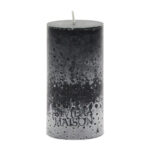 Pillar Candle Eco black 7x13cm