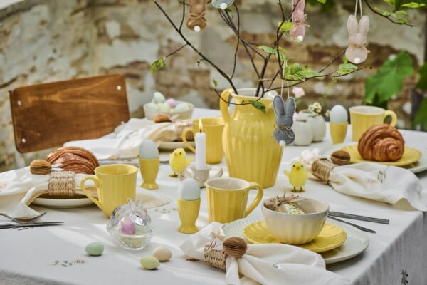 Serviettenring Rohrkolbe feines Geflecht 5cm – Bild 5