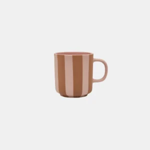 Toppu Mug caramel / rose 350ml 9cm, Kaffeebecher