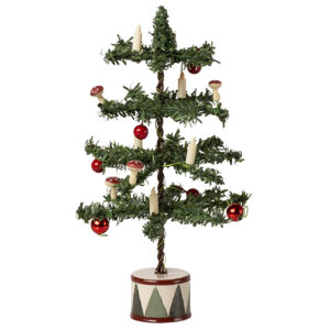 Tannenbaum beleuchtet Maus 16cm, Puppenhauszubehör