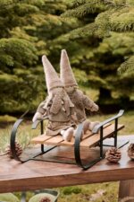 Weihnachtswichtel Pärchen Klara und Kurt 40cm, Wichtelmännchen Adventsdeko – Bild 2