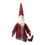 Weihnachtsfigur Santa 86cm, Weihnachtsmann – Bild 2