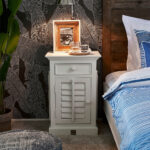 New Orleans Bedcabinet Left, Nachttisch – Bild 2