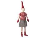 Pixy Weihnachtswichtel Mädchen Rock und Strickpullover 49cm size 3, Adventsdeko