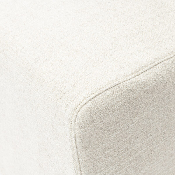 Firenze DC Loose C w Wheels An White, Esszimmerstuhl mit Rollen – Bild 6