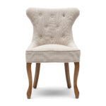 George Dining Chair Glossy Flax, Esszimmerstuhl