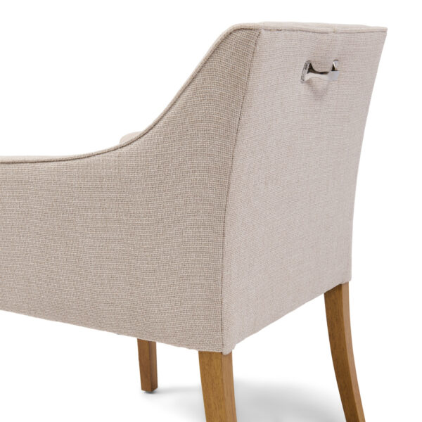 Savile Row DAC Glosy Flax, Esszimmerstuhl – Bild 6