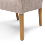 Savile Row DAC Bright Taupe, Esszimmerstuhl â Bild 4