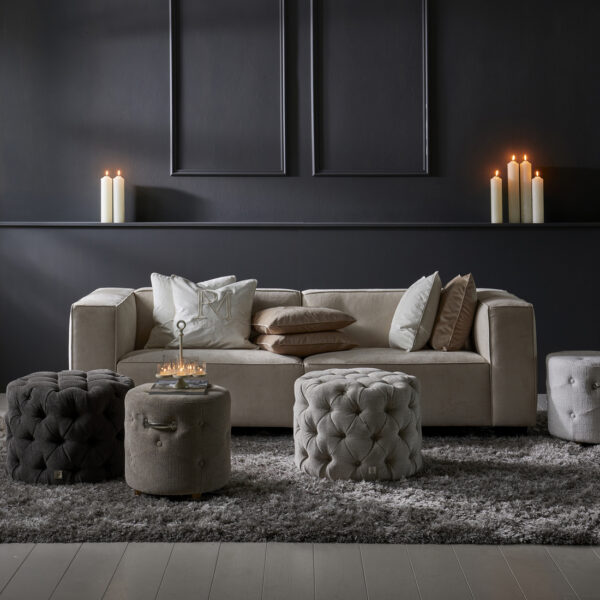 30402001_6 Bowery Footstool Antique White, Fußhocker – Bild 6