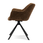 Carnaby DAC Turn Leg Umber Brown, Esszimmerstuhl drehbar – Bild 5