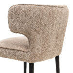 Antibes DAC Metal Leg Soft Walnut beige, Esszimmerstuhl – Bild 4