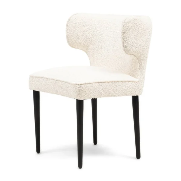 Antibes DAC Metal Leg Ivory White weiß, Esszimmerstuhl – Bild 5