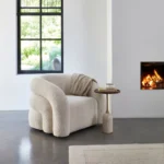 Malibu End Table 35x55cm Mamor Mango, Beistelltisch – Bild 3