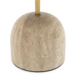 Malibu Coffee Table 55x50cm Mamor Mango, Couchtisch – Bild 6