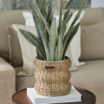 Rustic Rattan Menaggio Basket Set of 3, Set Aufbewahrungskörbe – Bild 3