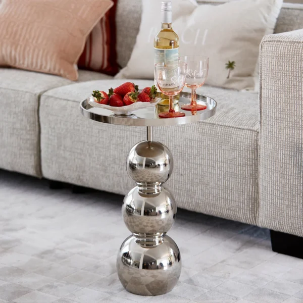 Élysée End Table silver, Beistelltisch – Bild 6
