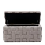 Bowery Footstool Antique White, Fußhocker Truhe – Bild 2