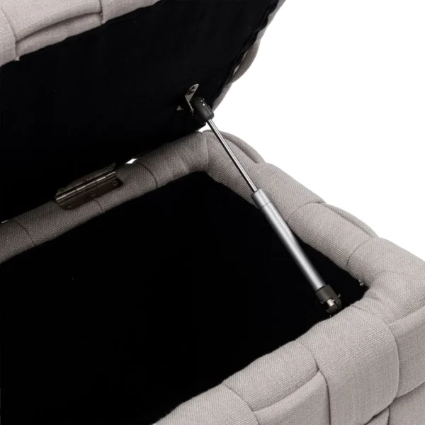 Bowery Footstool Antique White, Fußhocker Truhe – Bild 4