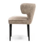 Antibes DAC Metal Leg Soft Walnut beige, Esszimmerstuhl – Bild 6