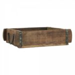 Ziegelform Kiste UNIKA mit Beschlägen