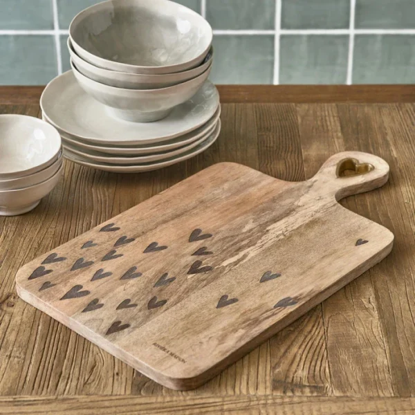 Happy Hearts Chopping Board, Schneidebrett – Bild 3