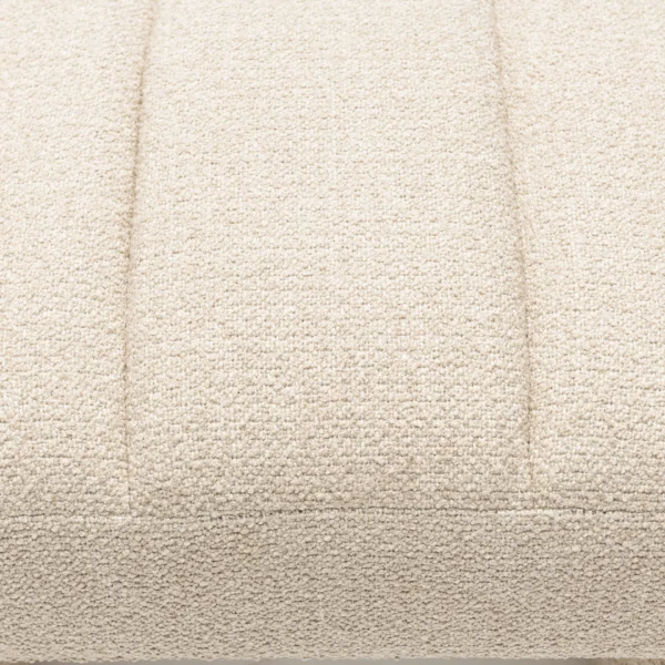 Brera Stool peluche bouclé, natural grey, Hocker – Bild 4