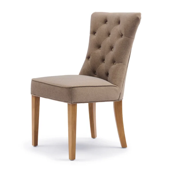 Balmoral Dining Chair mohair truffle, Esszimmerstuhl – Bild 2