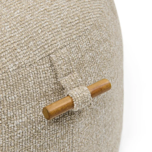 Aspen Footstool dune sand small, Fußhocker beige klein – Bild 2