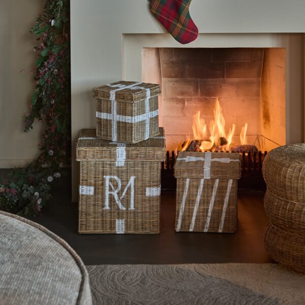 RR Pretty Present Storage Set Of 3pcs,  Aufbewahrungskörbe Weihnachtsaccessoires – Bild 7